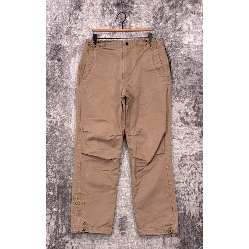 Maharishi Pants Large Mens Y2K Utility Cargo Baggy Khaki